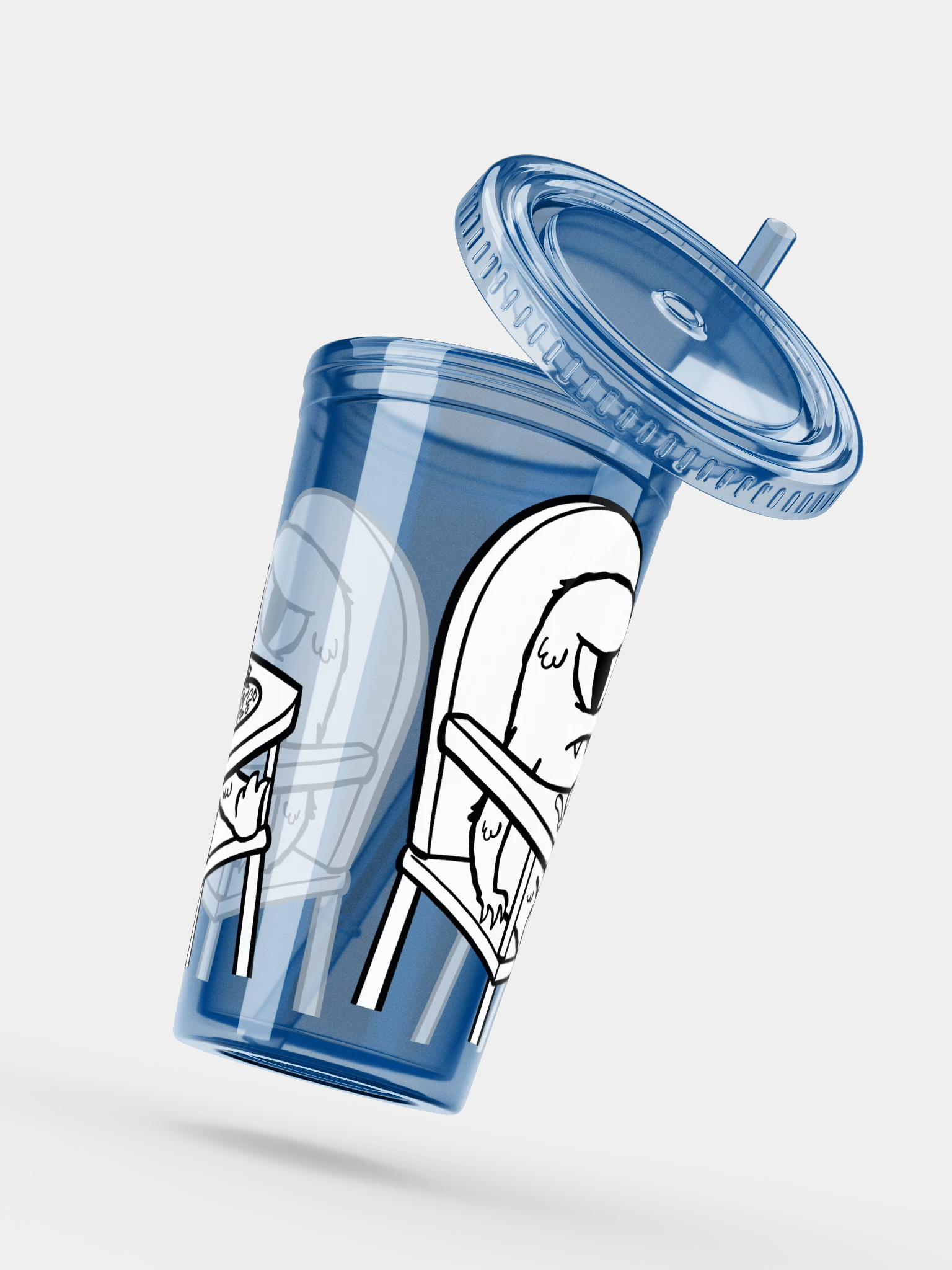 Random Detritus Plastic Tumbler product image (2)
