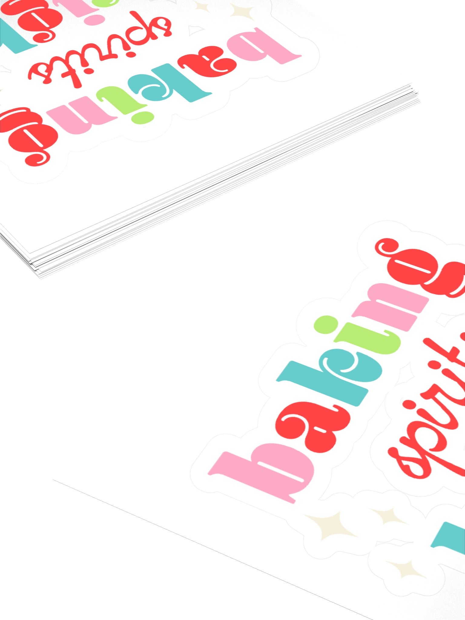 Baking Spirits Bright Sticker product image (4)