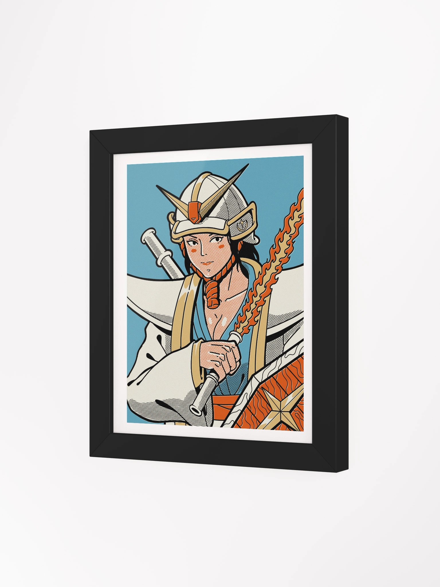 Samurai Warrior Stylized Poster product image (11)
