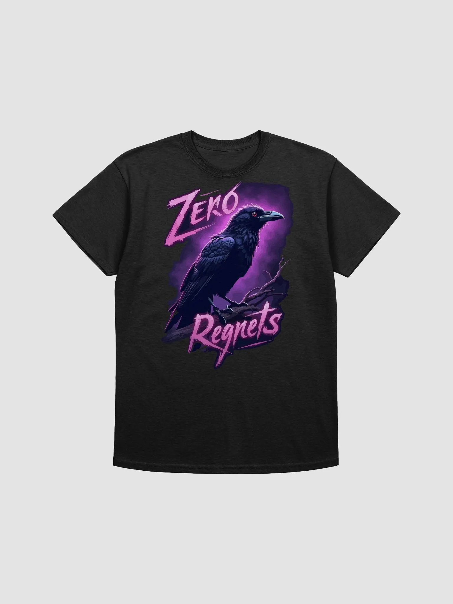 Zero Regrets Raven T-Shirt product image (1)