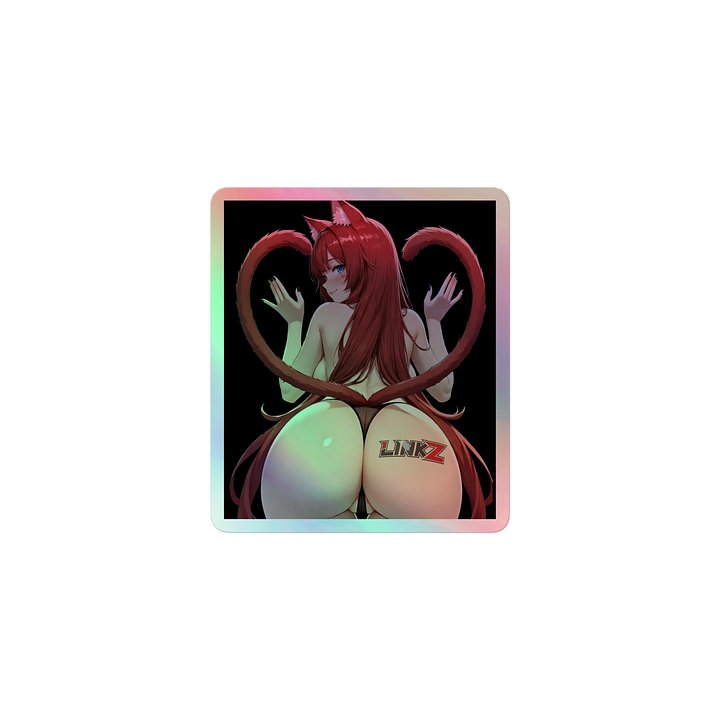 Linkz Tails Holographic Sticker product image (1)