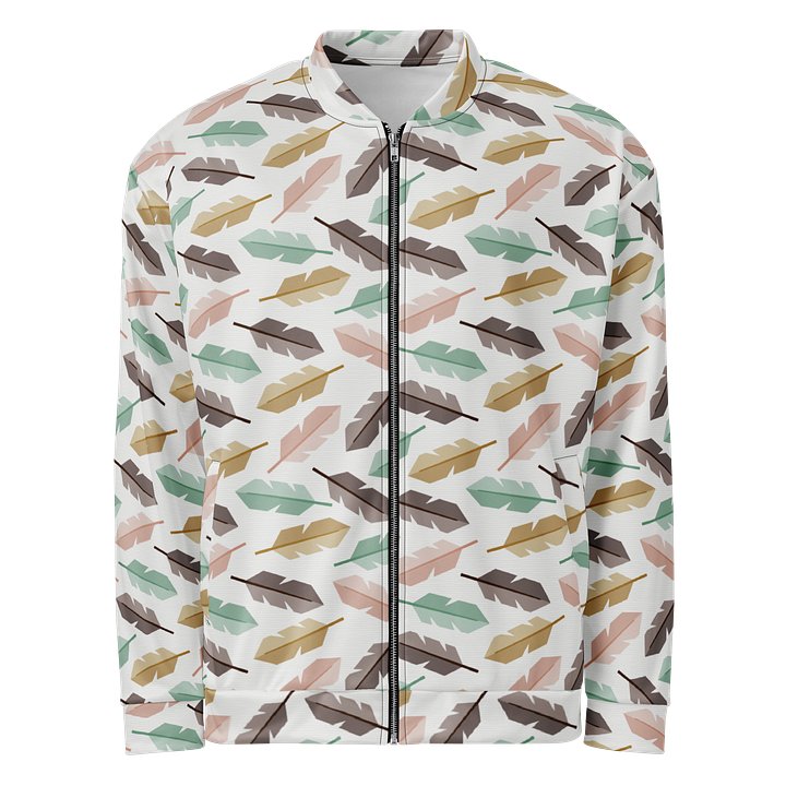 Mid-Century Modern Feathers Bomber Jacket product image (1)