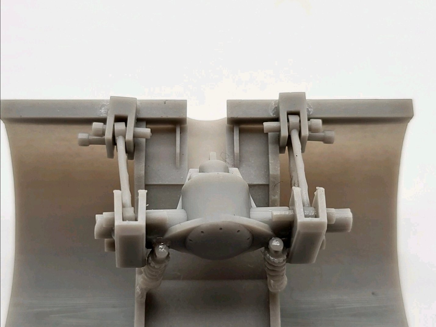Pro Street Back Half Tubbed Chassis 4 Link 1/24 and 1/25 scale model cars product image (6)