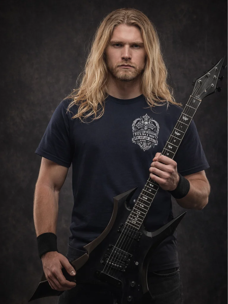 Stand Firm in Your Faith Christian Rock T-Shirt – Isaiah 7:9 Scripture Graphic Tee for Men – Faith Warrior Heavy Metal Christian Shirt product image (6)