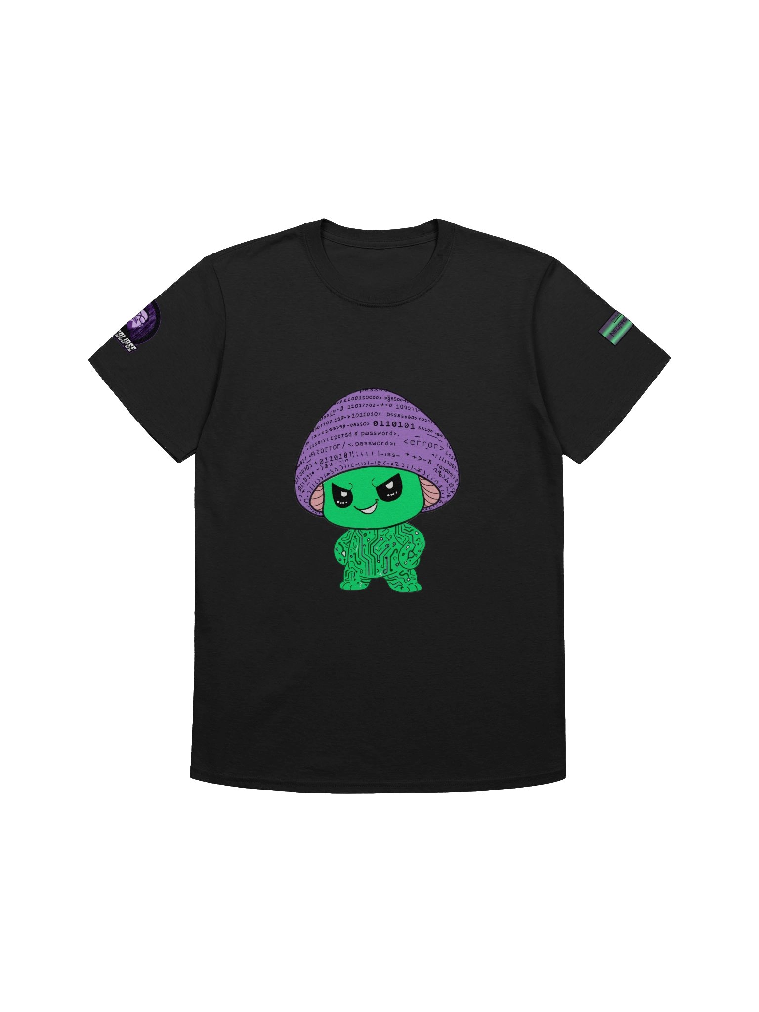 Techy Mushroom Circuit T-Shirt product image (1)