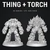 THING + HUMAN TORCH | 42 SERIES STL DUO PACK