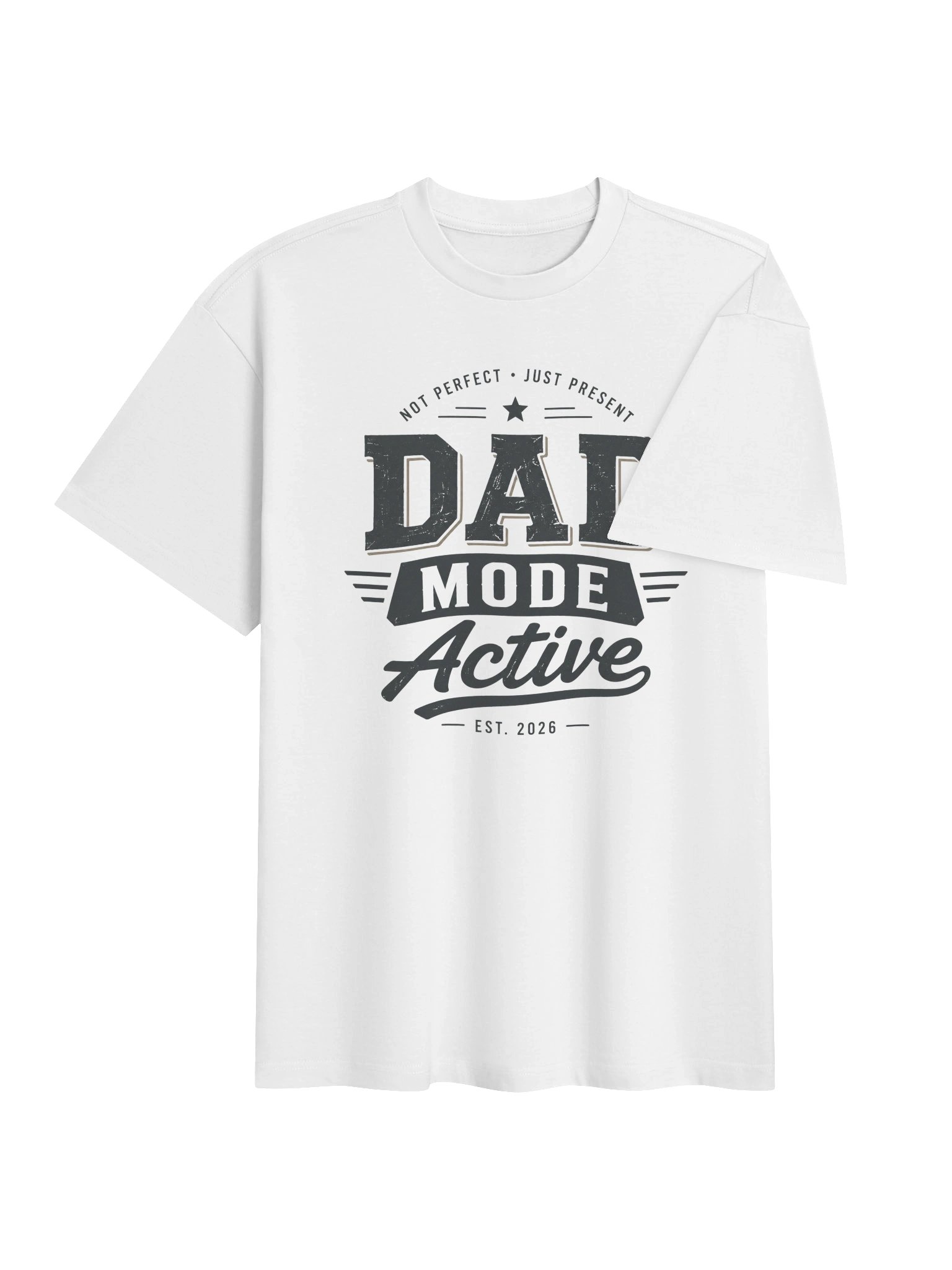 First Father's Day 2026 Gift | Dad Mode Active Vintage T-Shirt product image (8)