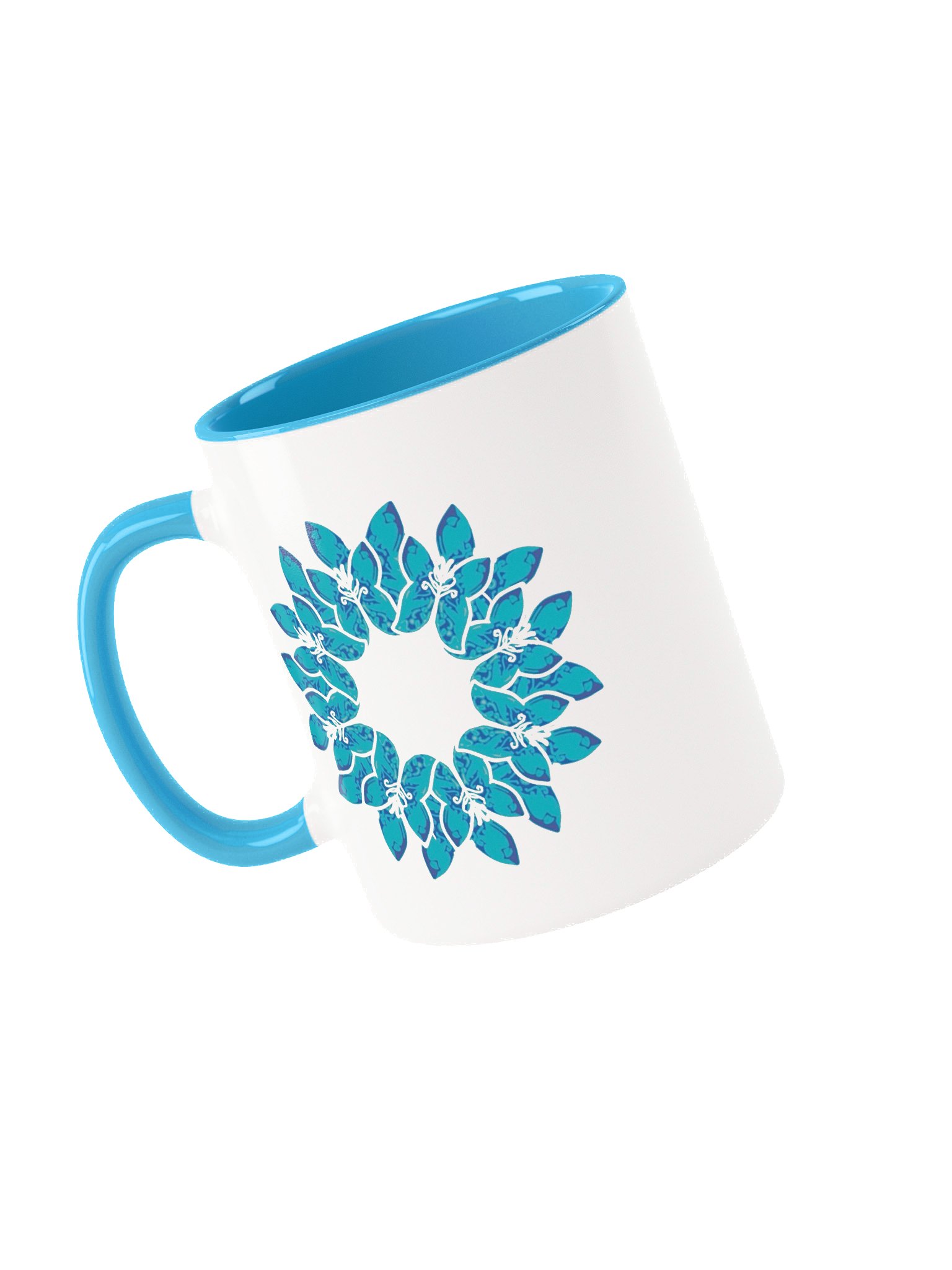 Aqua Flower mug product image (3)