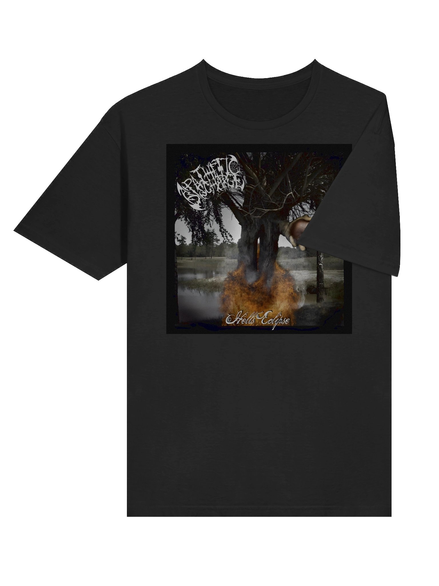 Apathetic Discharge "Hells Eclipse" Art T-Shirt product image (6)