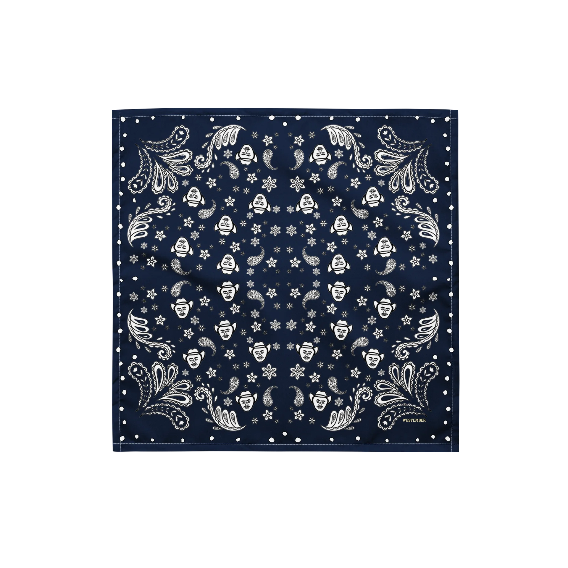 WESTEMBER 2026 BANDANA - BLUE product image (1)