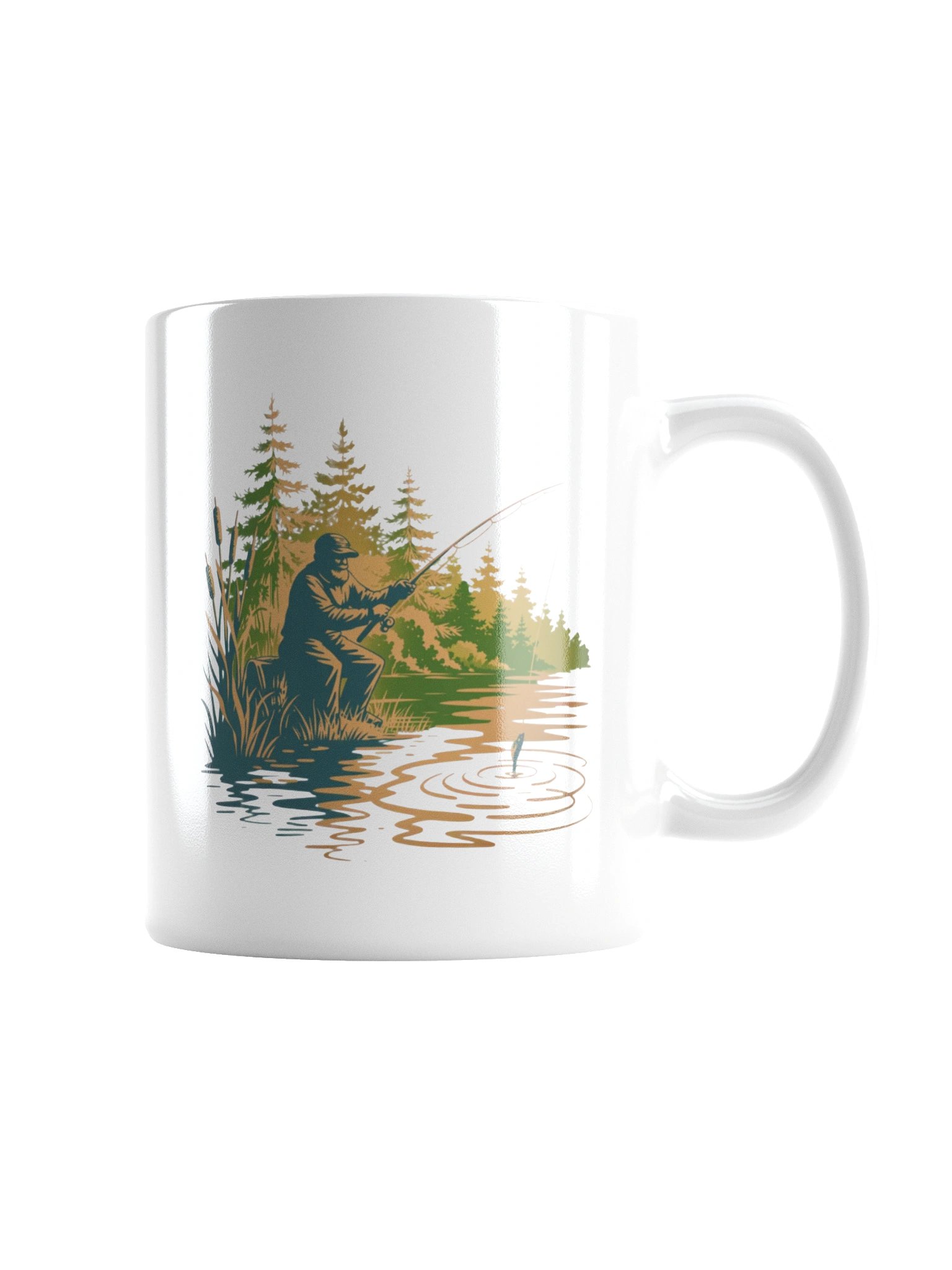 Fishing Dad Sunset Coffee Mug product image (8)