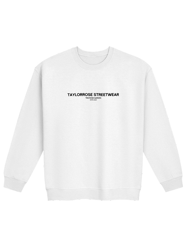 TaylorRose Streetwear Embroidered Crew Neck (black font) product image (2)