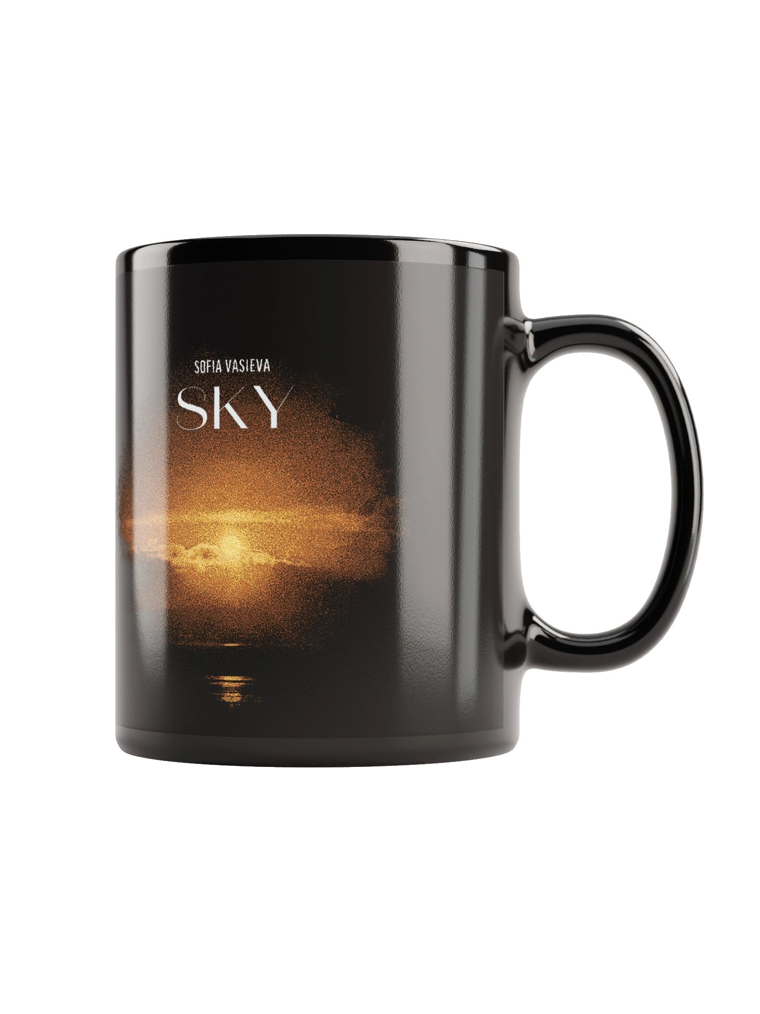 Sky Dual Design Black Mug product image (3)