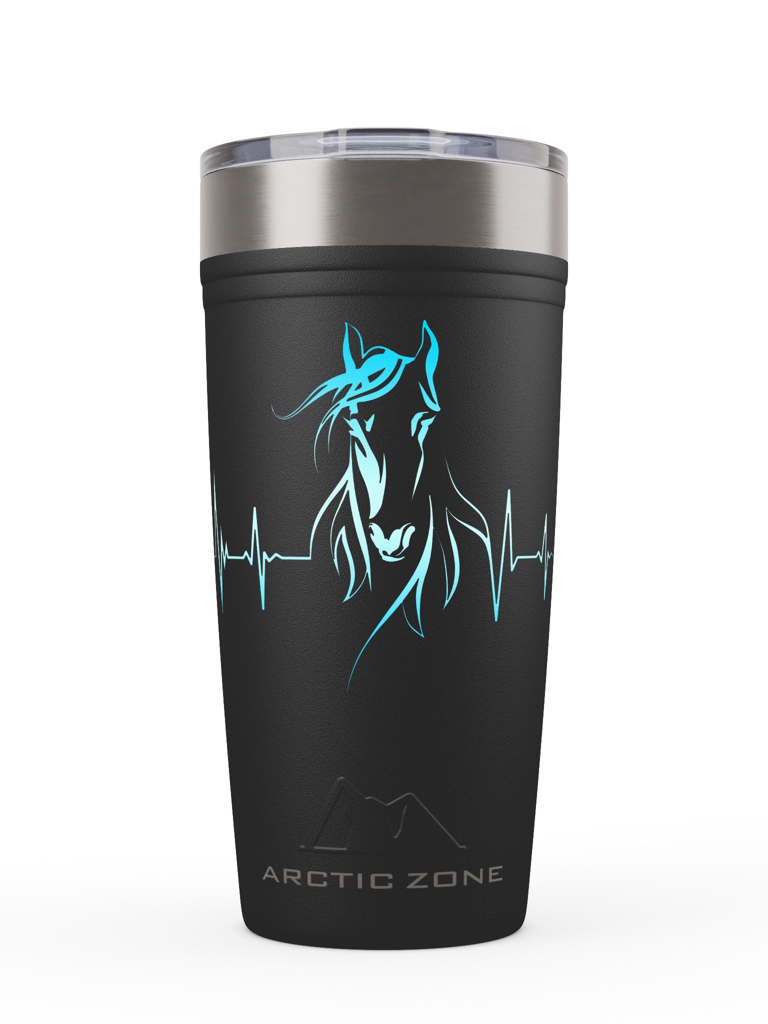 Arctic Zone Titan Thermal HP Copper Tumbler 20 oz, Horse Heartbeat Design product image (1)