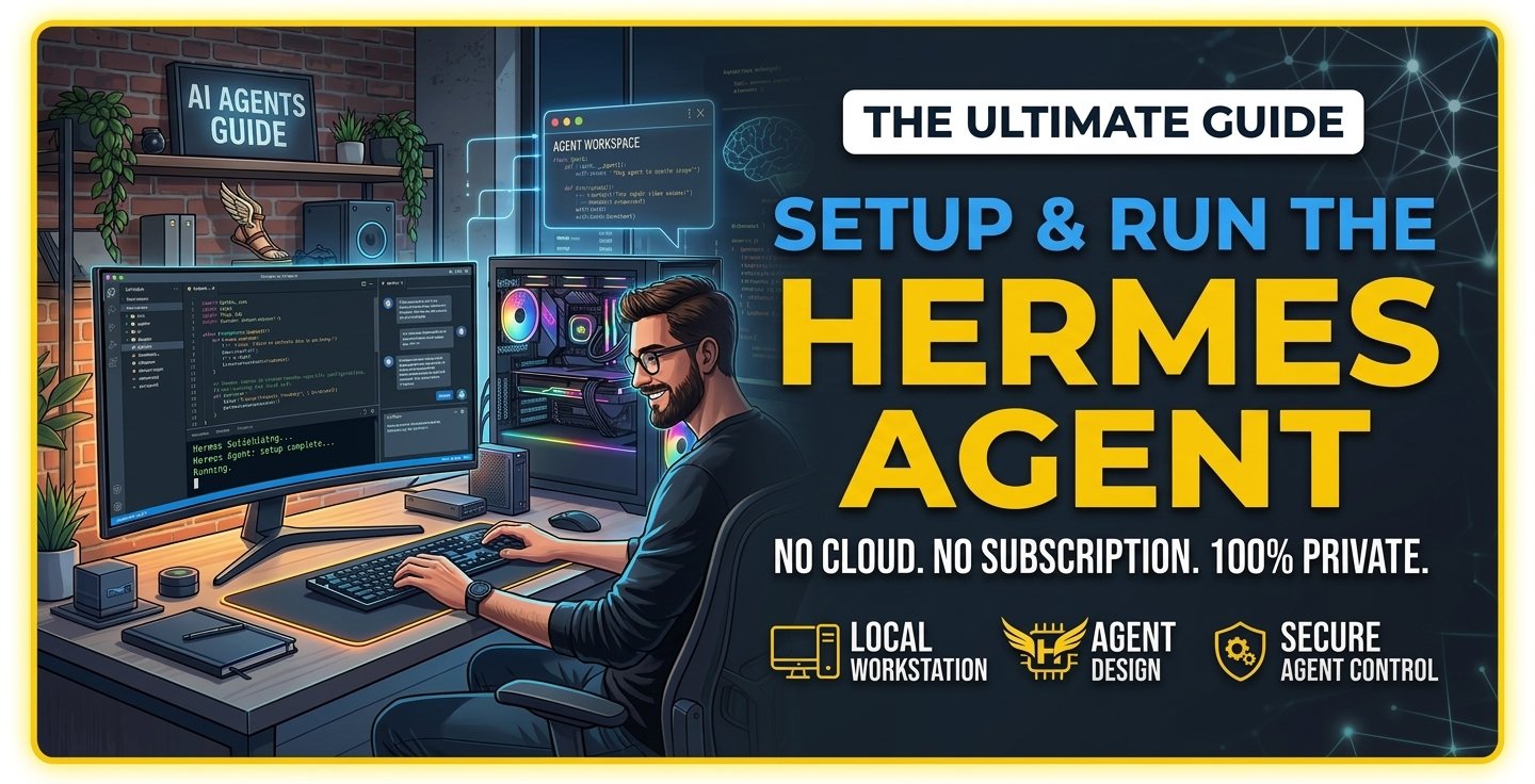 AI Course: Part 3 - How To Setup & Run Hermes Agent product image (1)