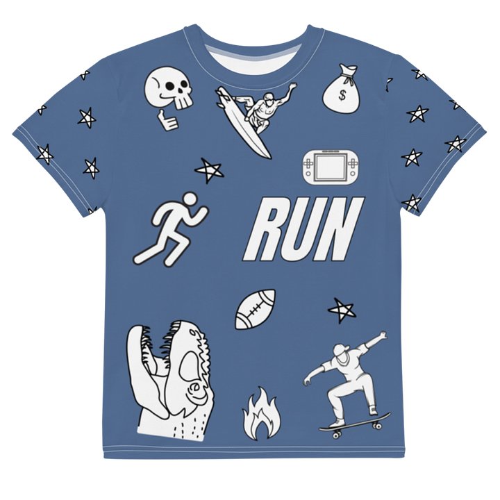 YOUTH Boys Tee - Denim Blue product image (1)
