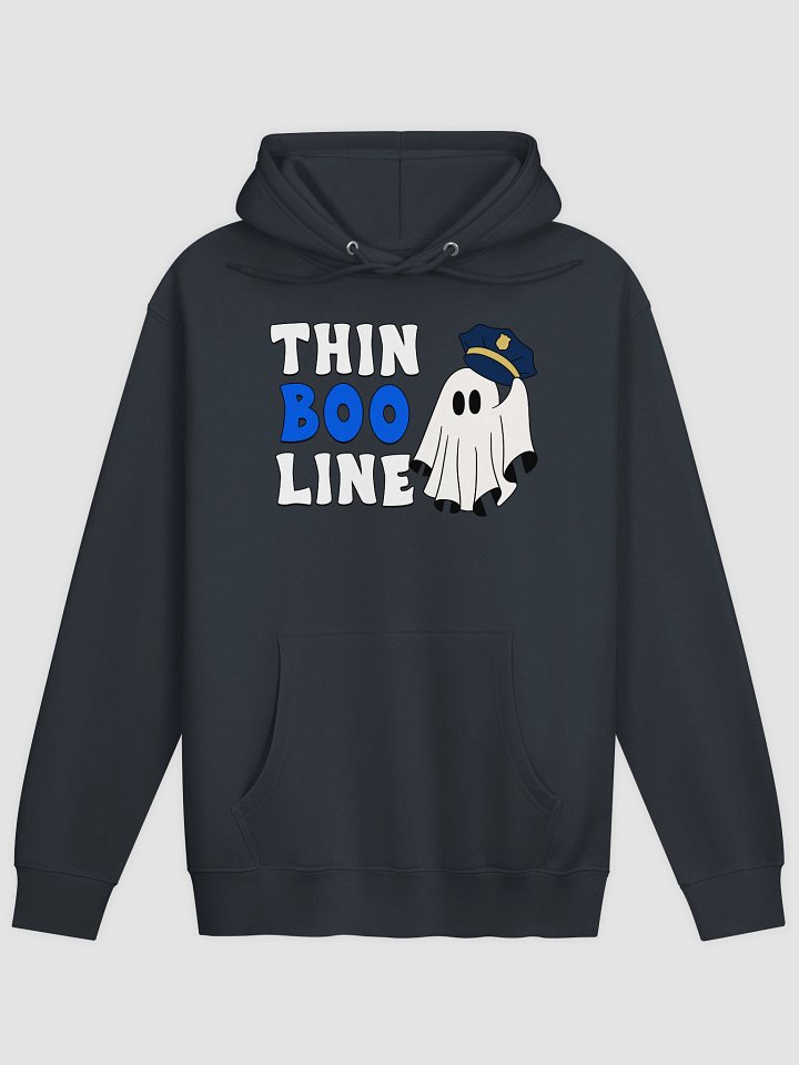 Thin Boo Line Ghost Police Premium Hoodie product image (1)