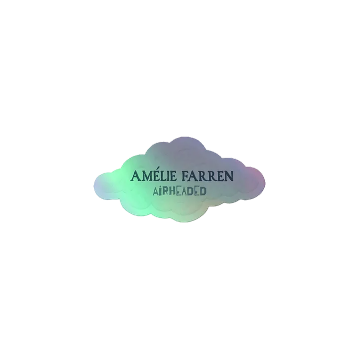 Airheaded Holographic Sticker product image (1)
