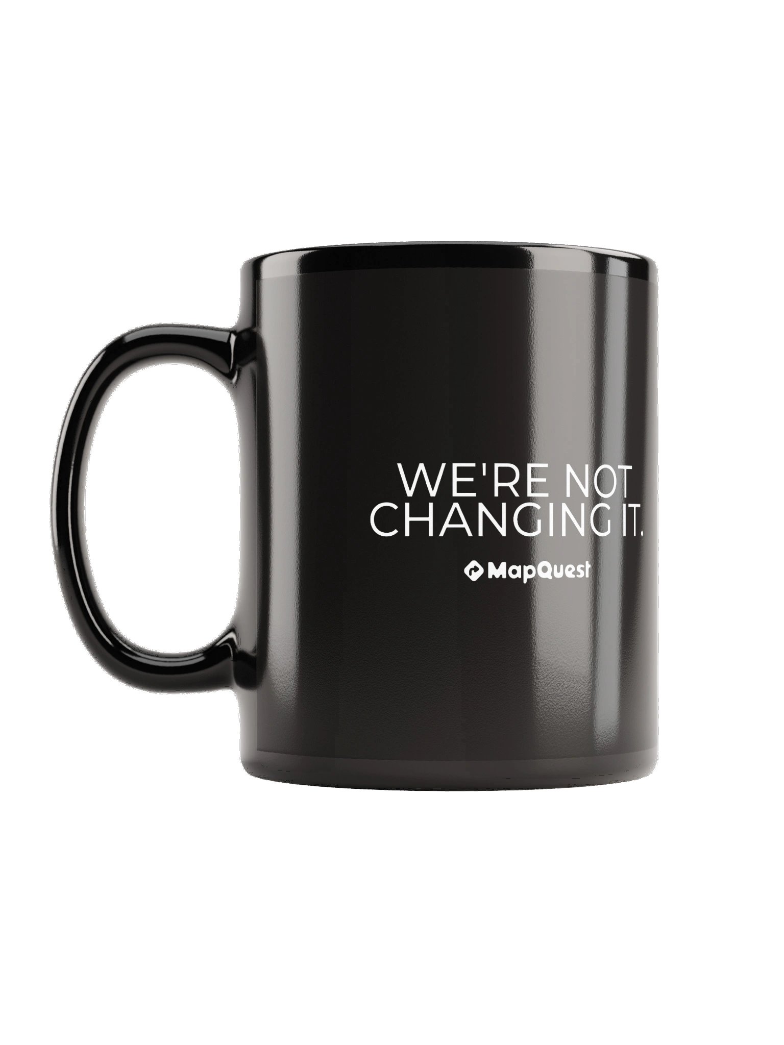 Elegant Black We're Not Changing It Coffee Mug product image (2)