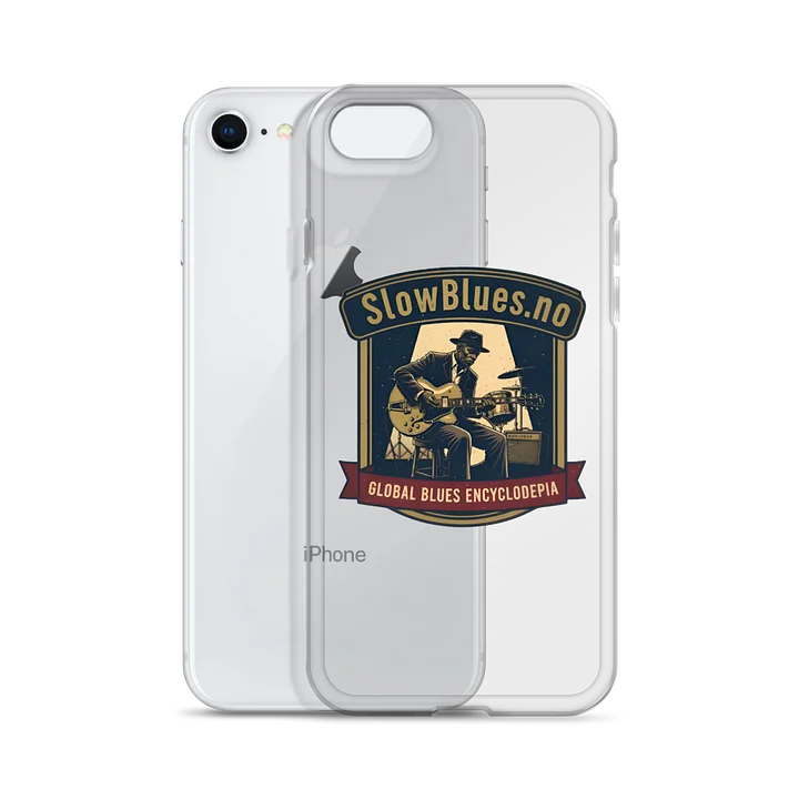 SlowBlues - Clear iPhone Case product image (2)