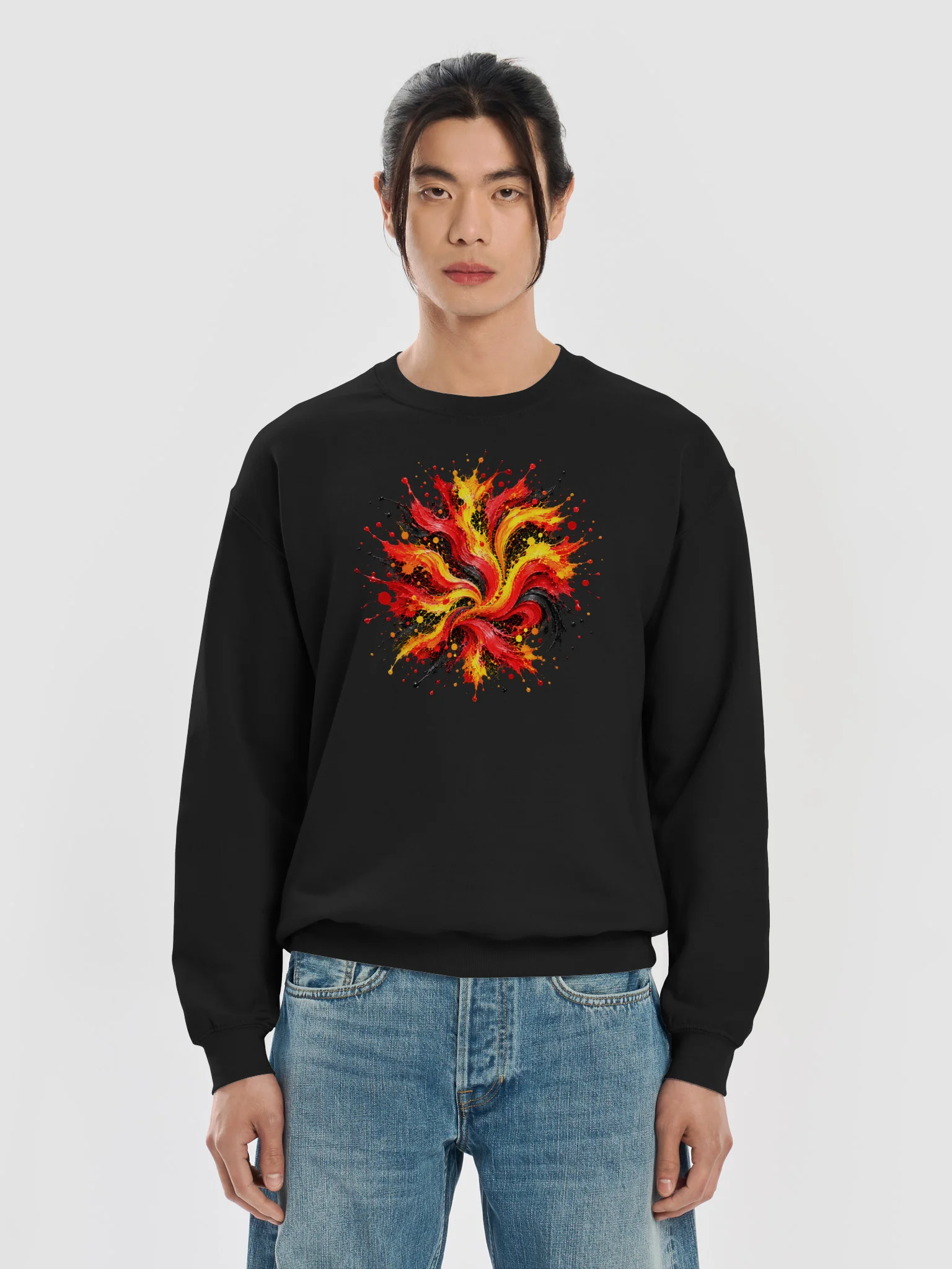 Forged Together Paint-Splatter Sweatshirt — Courage • Perseverance • Victory product image (25)
