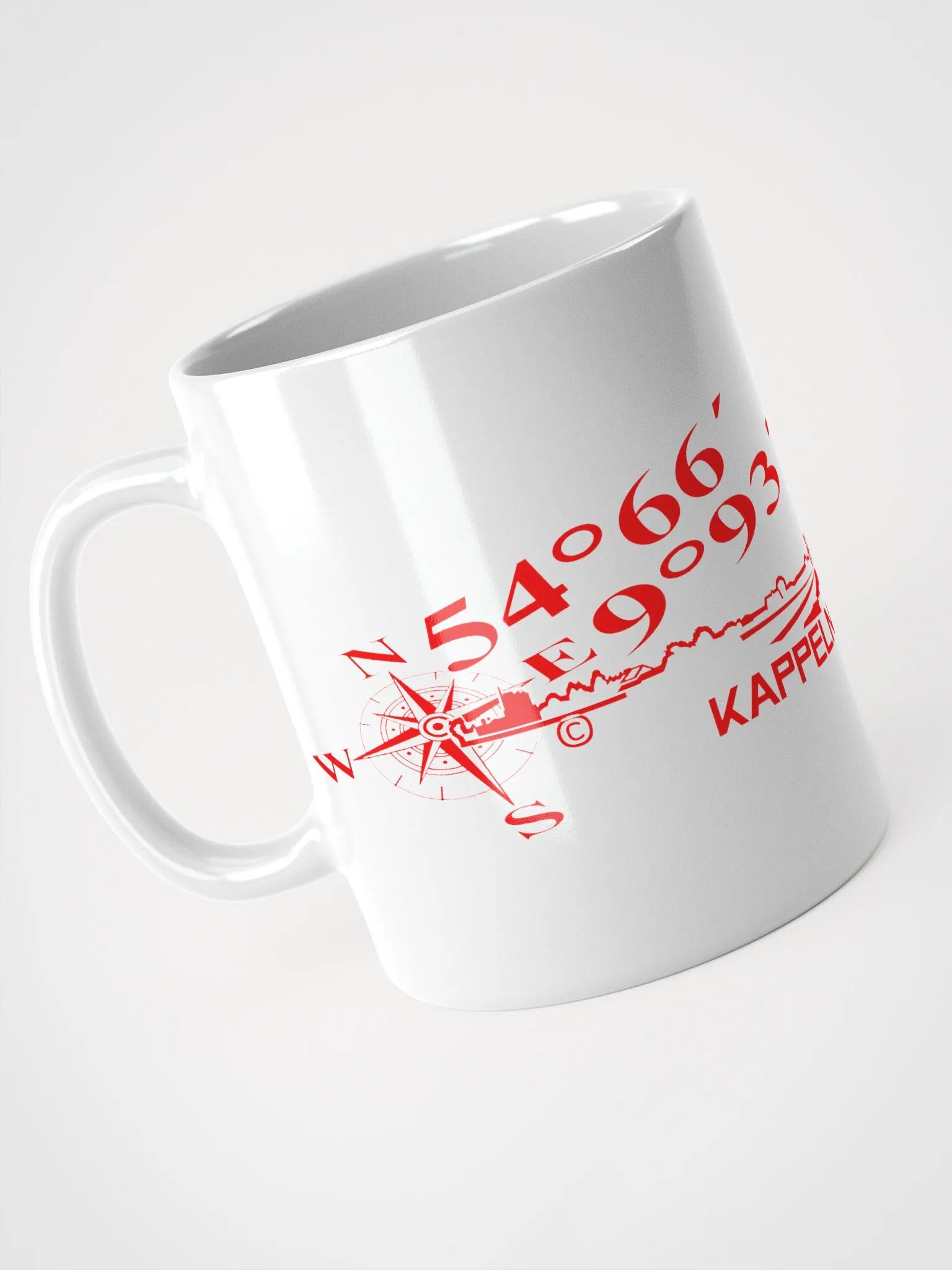 Skyline Kappeln 2.0 Mug Withe/Red product image (1)