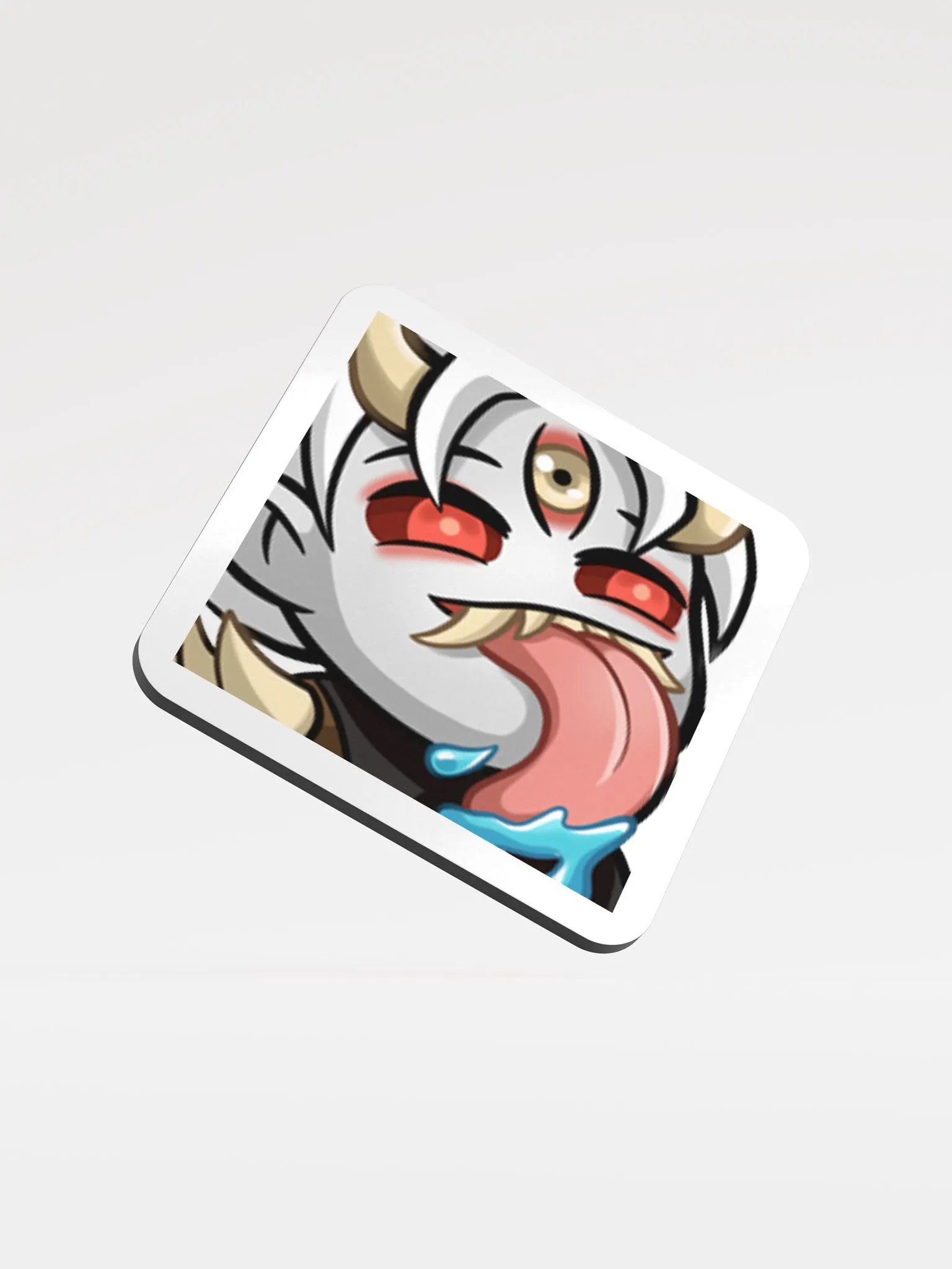 Glossed Cork Coaster Lick product image (1)