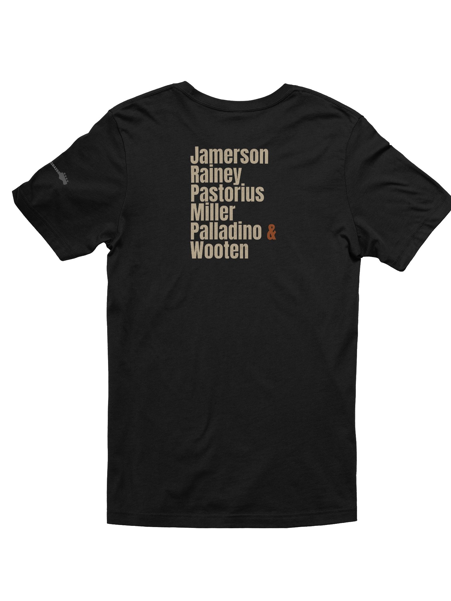 Legendary Bassists Tribute Tee | Jazz & Funk Bass Legends Shirt product image (3)