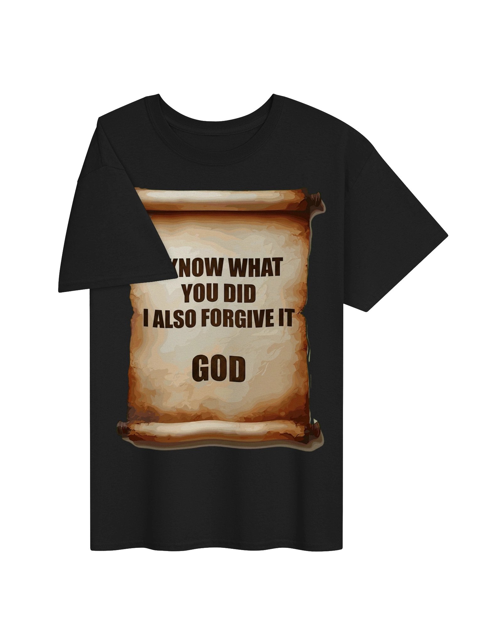 Forgiven by God Scroll Tee product image (3)