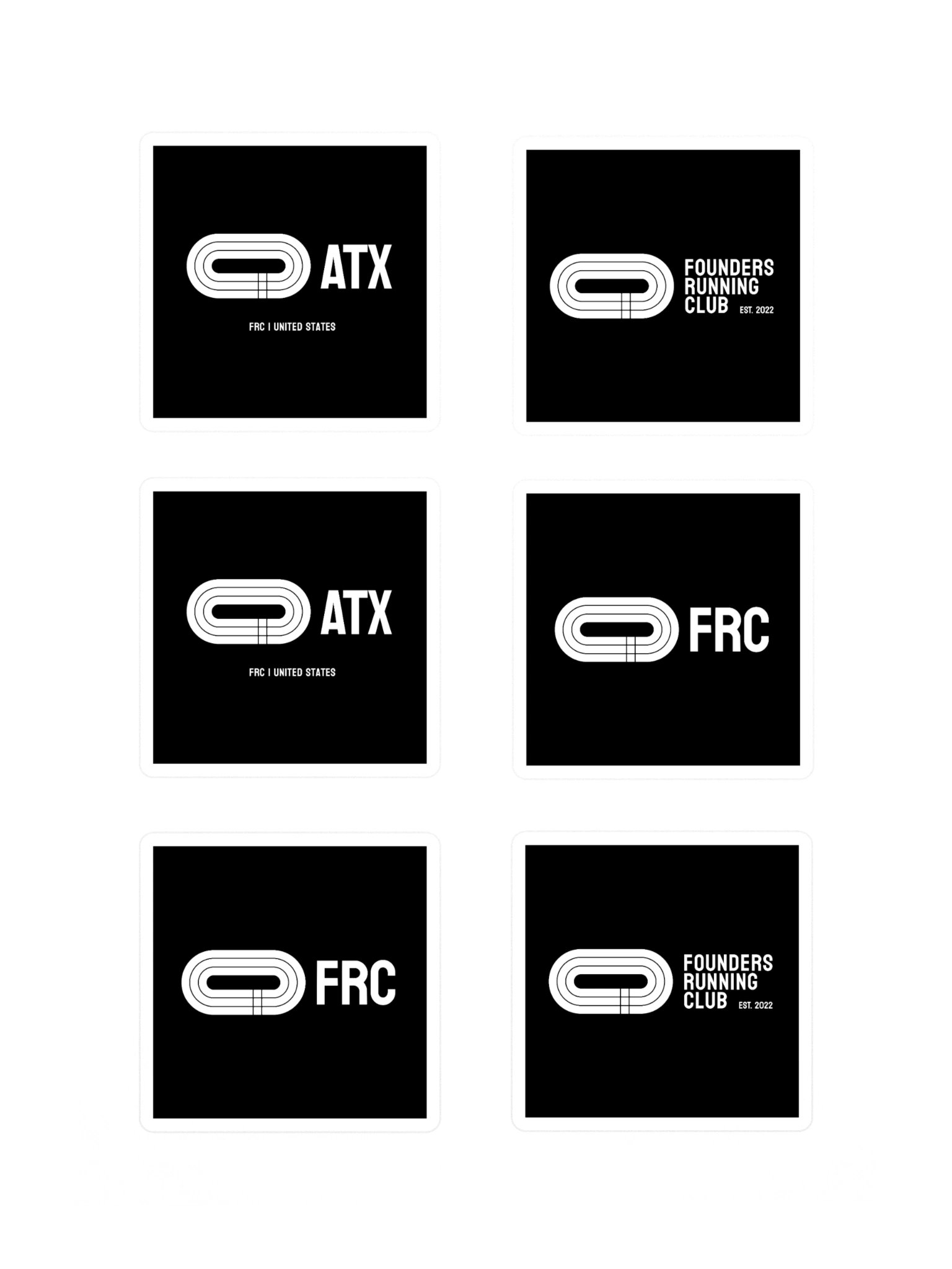 Founders Running Club - Austin - Stickers product image (3)