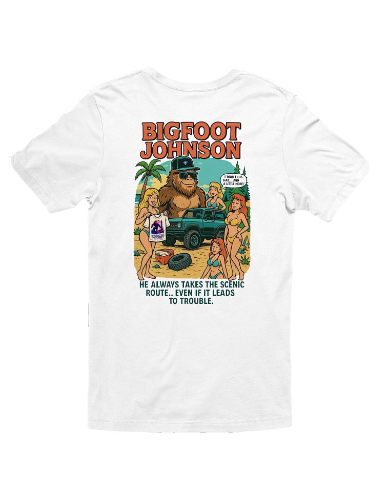 Bigfoot Johnson Scenic Route Tee (White) product image (2)