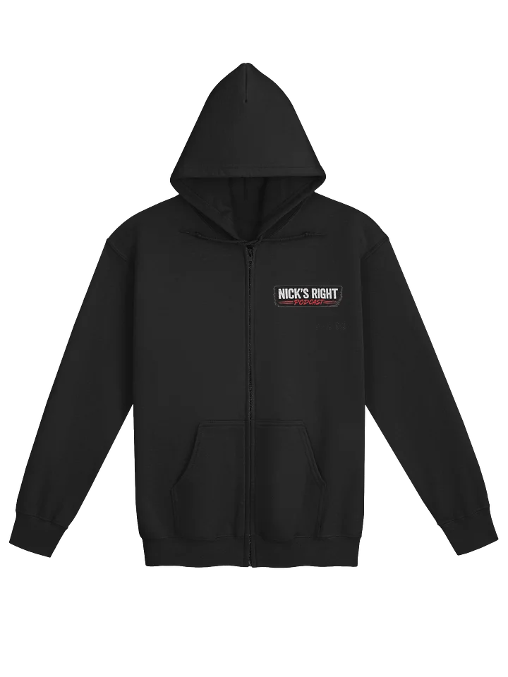 Nick’s Right Podcast Zip-Up Hoodie product image (2)