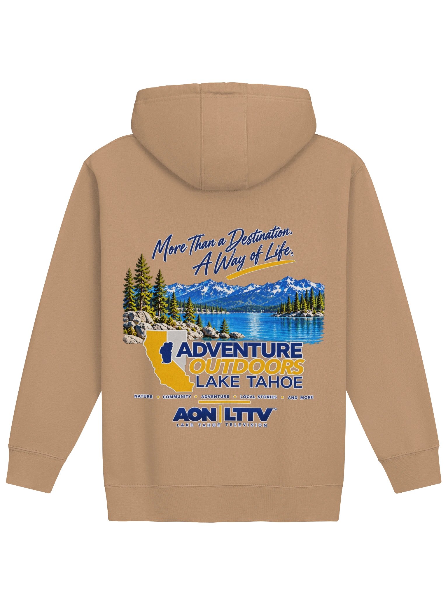 Lake Tahoe Television Hoddie product image (2)