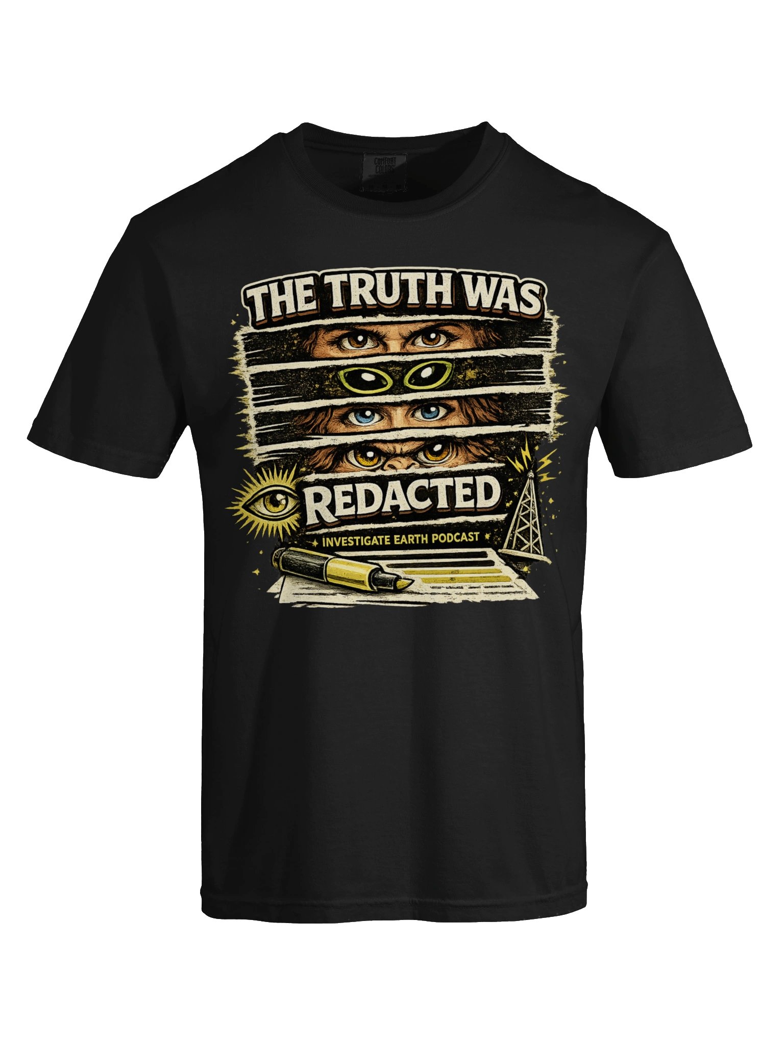 The Truth Was Redacted T-Shirt product image (4)