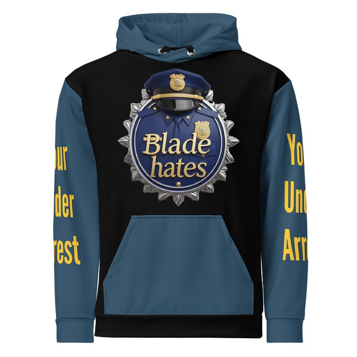 Badge of Honor for the hater All-Over Print Hoodie product image (1)