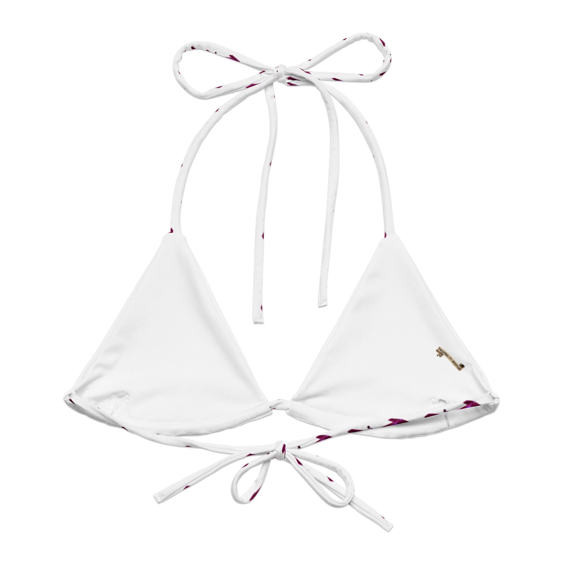 Cessna 172 Skyhawk WHITE — String Bikini TOP product image (2)