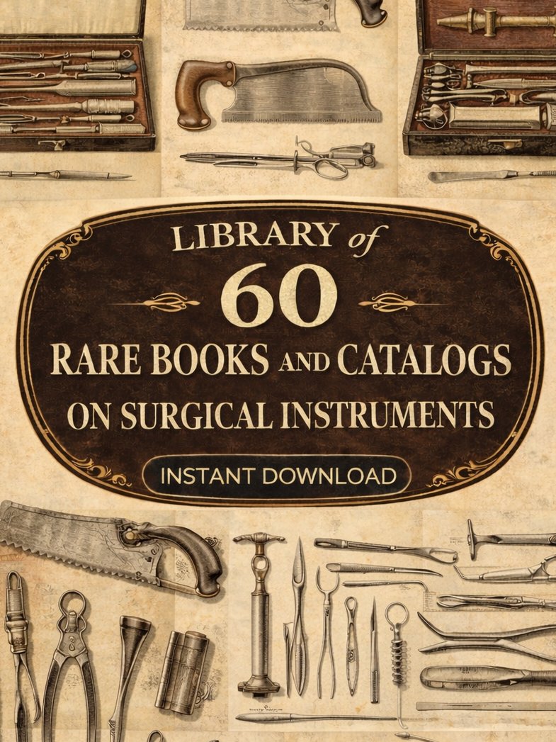 60 Rare Books & Catalogs on Surgical Instruments product image (1)