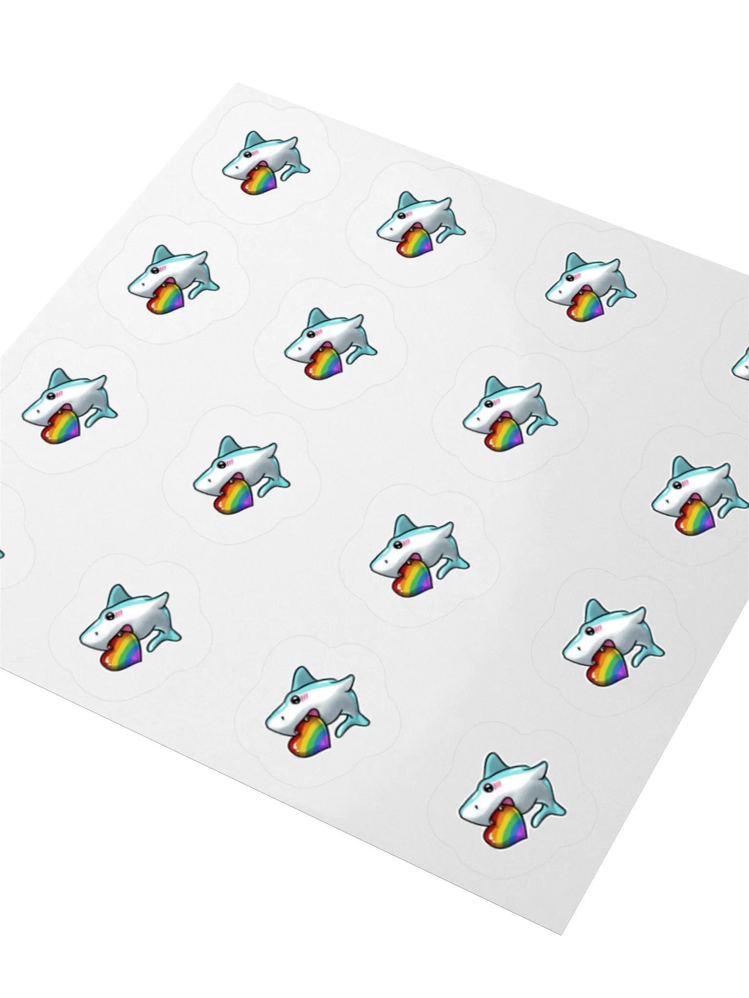 Sharky Pride Sticker Mini Sheet product image (3)