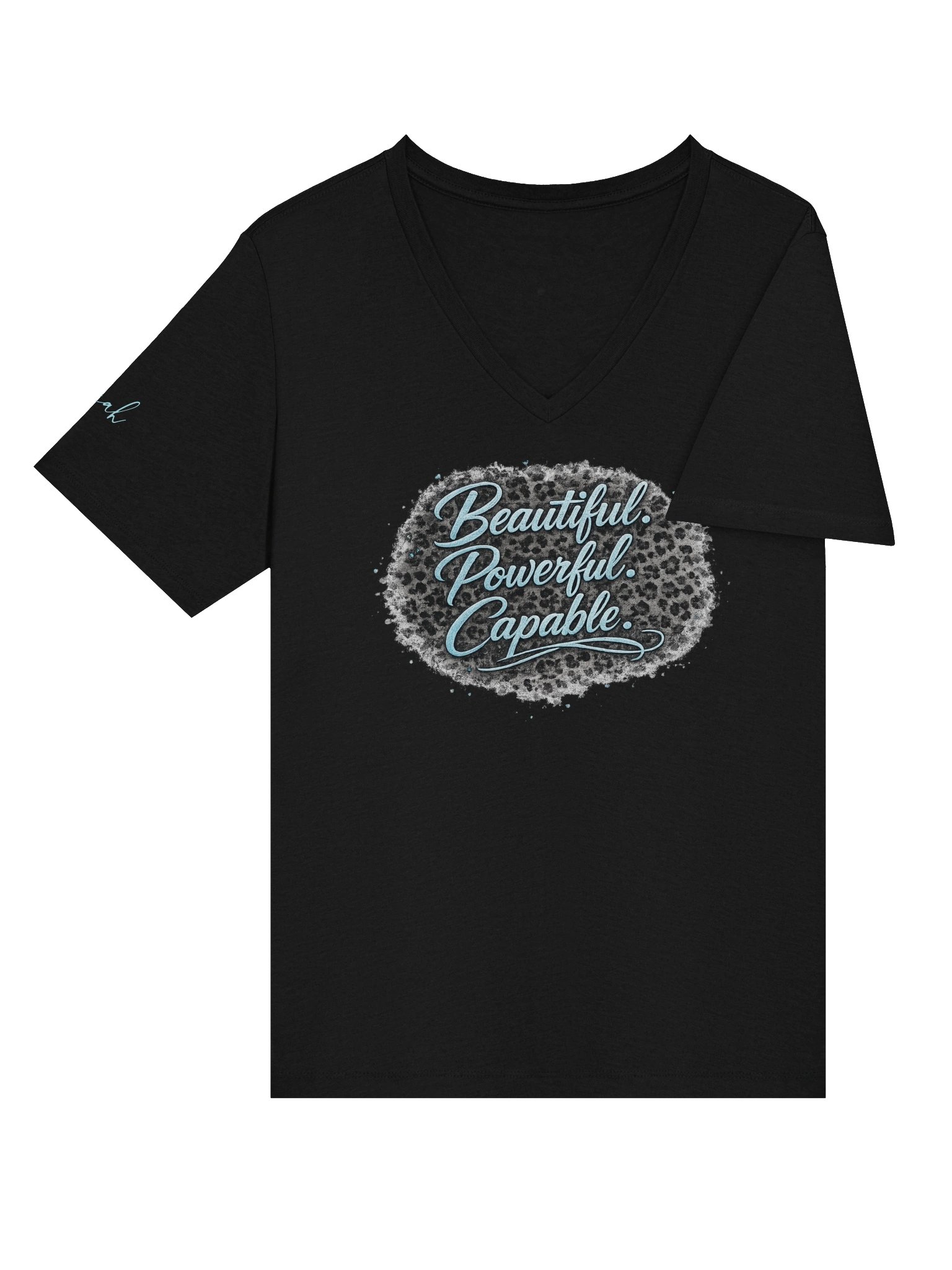 Beautiful. Powerful. Capable. V-Neck Tee product image (4)