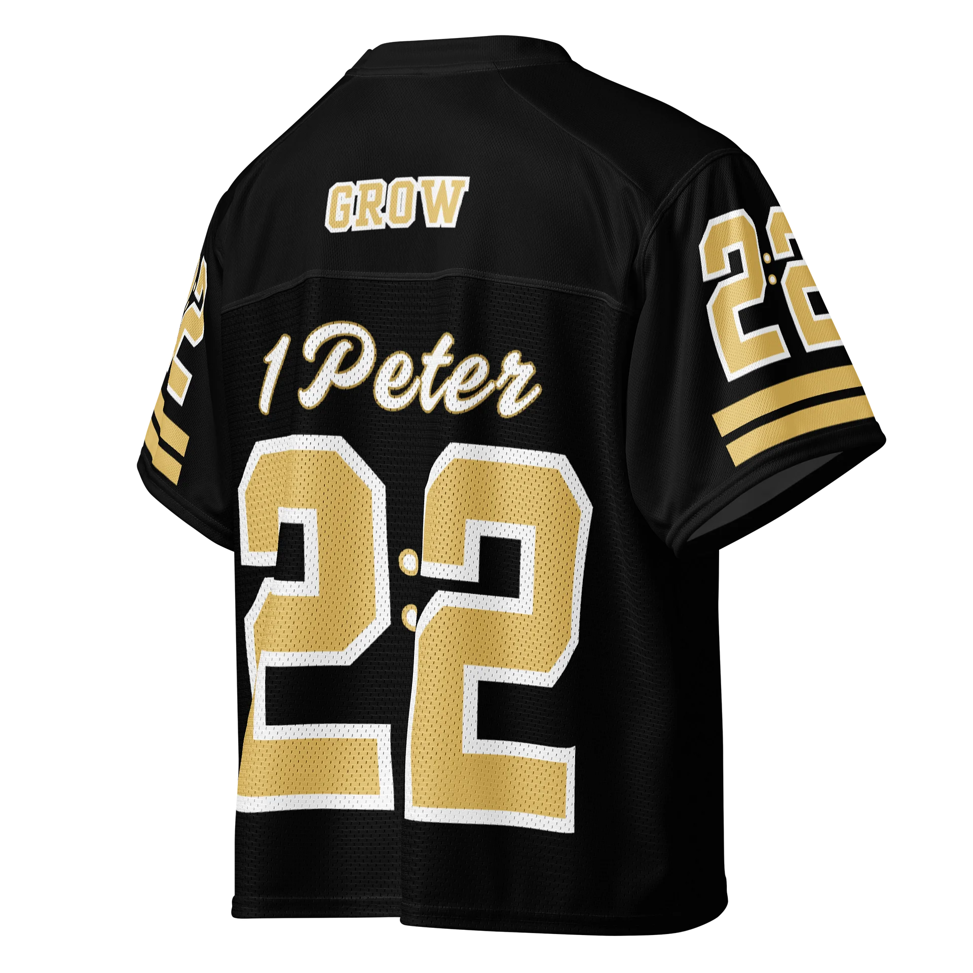 Team Jesus 22 Black Jersey product image (4)