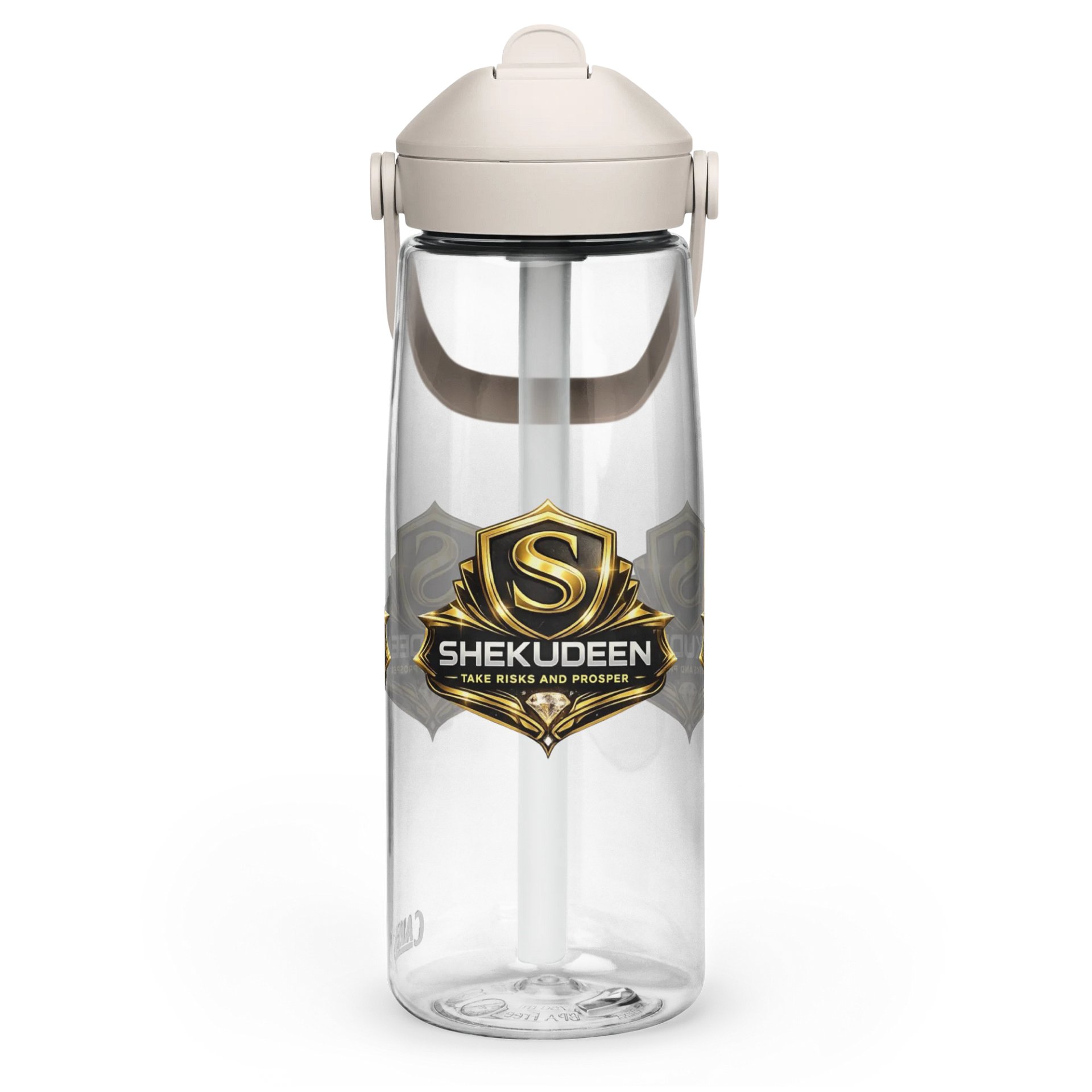 SHEKUDEEN Flip Straw Water Bottle product image (1)