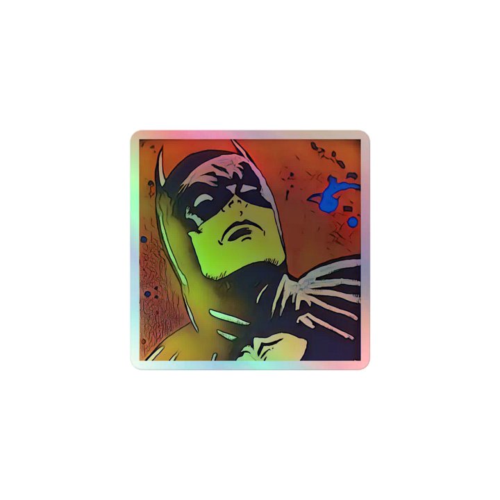 Batman Lit Up Holographic Sticker Set product image (1)