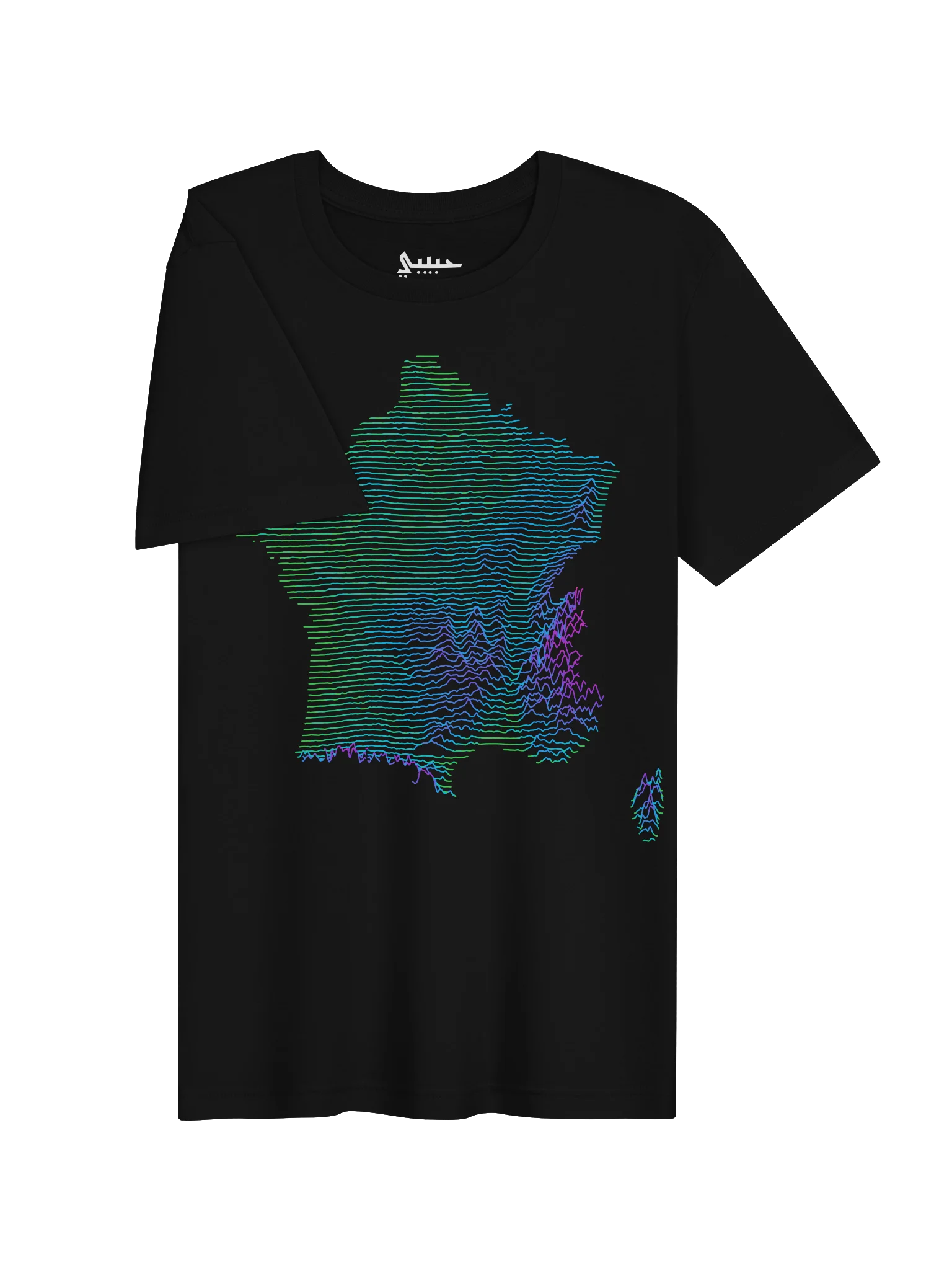 Ridgeline Tee - France (Acid) product image (3)
