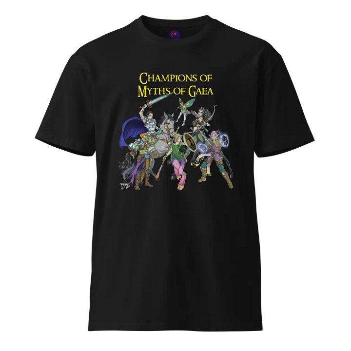 Champions of Myths of Gaea | Fantasy T-Shirt product image (1)