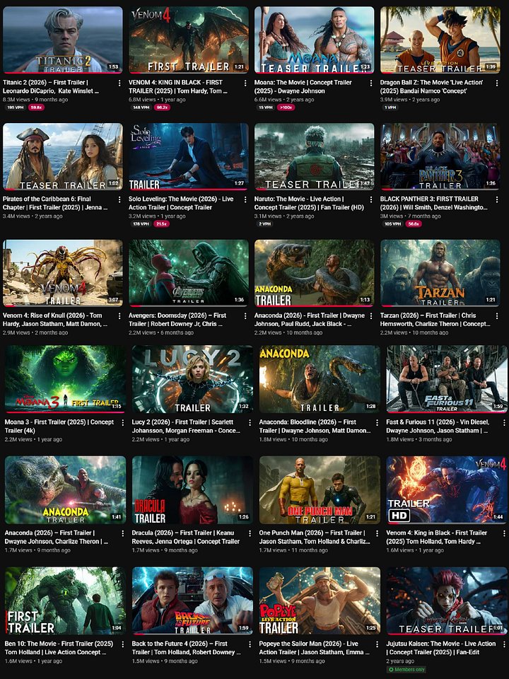AI Cinematic Trailer Master Prompt | The Exact Prompt Behind 300M+ Views product image (2)