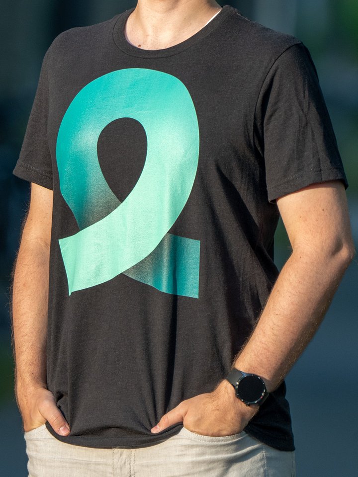 Color Loop T-Shirt – Caribbean-Sea product image (1)