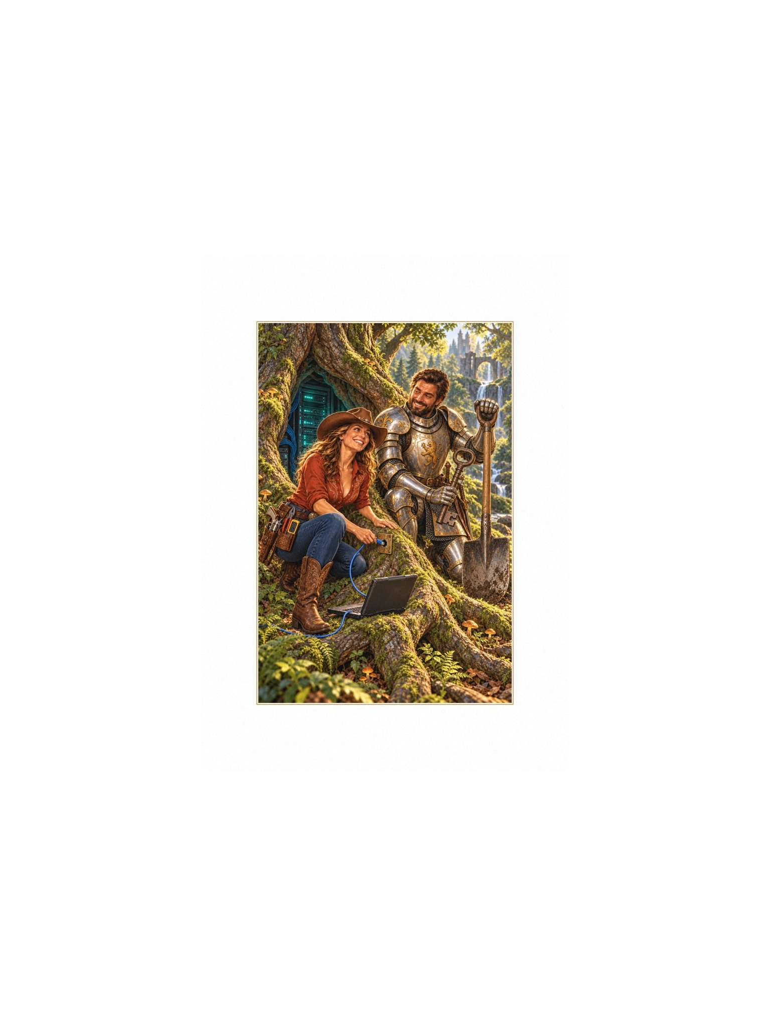 Root Access Small Art Print product image (1)