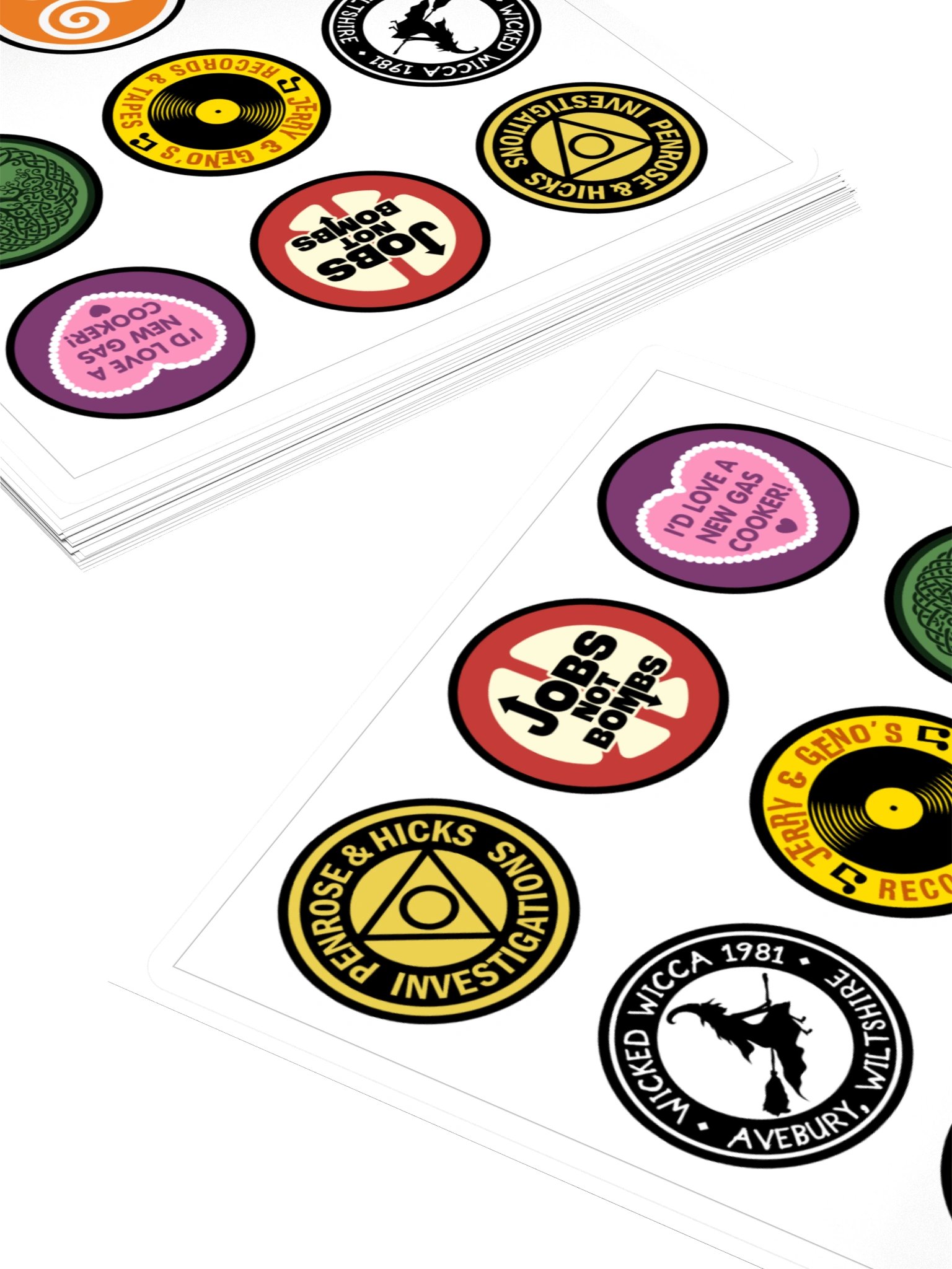Ghost Town - Edith & Rina's Stickers product image (4)