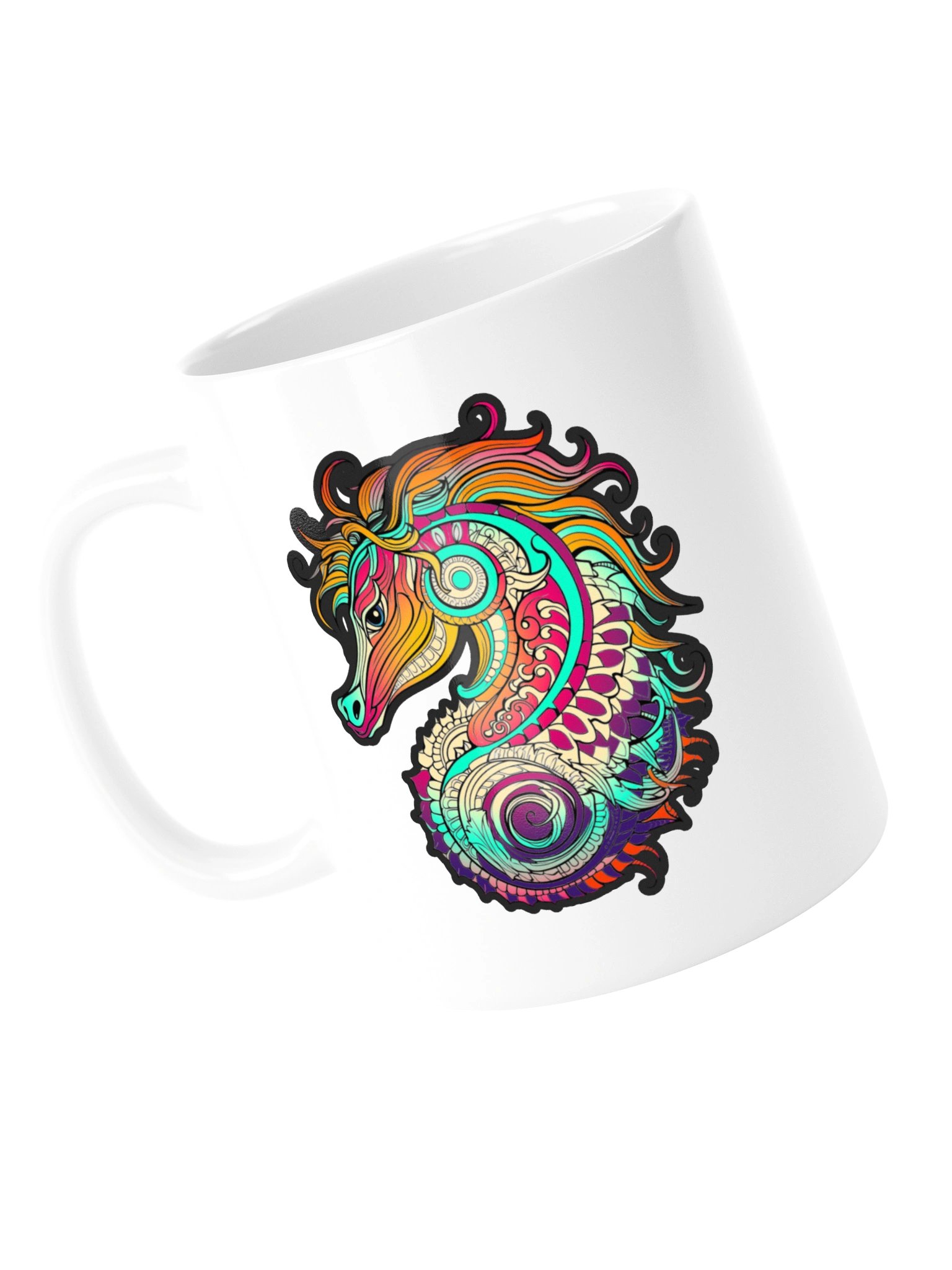 Ocean Pause — Seahorse Mug product image (5)