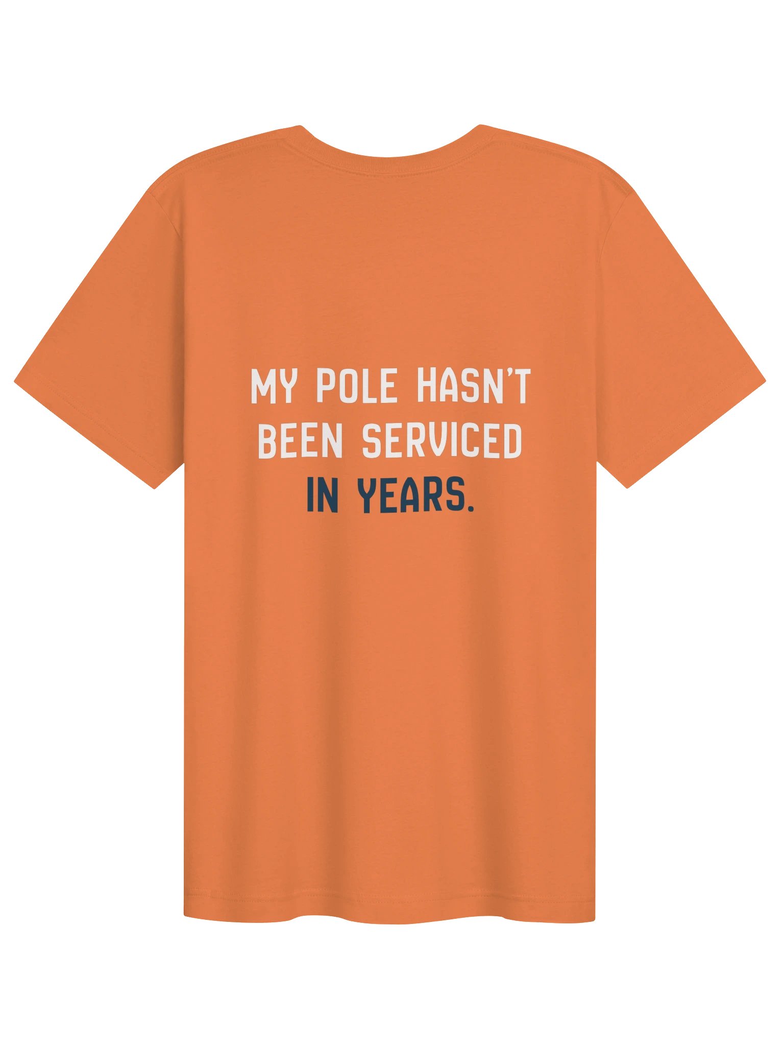 My Pole Hasn't Been Serviced Tee (Burnt Orange) product image (2)